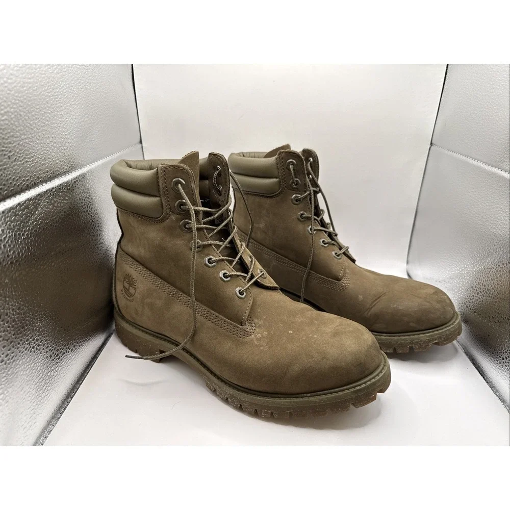 RARE TIMBERLAND DARK OLIVE 6